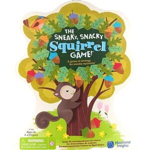 The Sneaky Snacky Squirrel Game by Educational Insights (Missing 1 Blue Acorn)